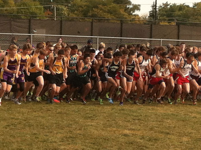 Boys Cross Country Survives Niles West Invite