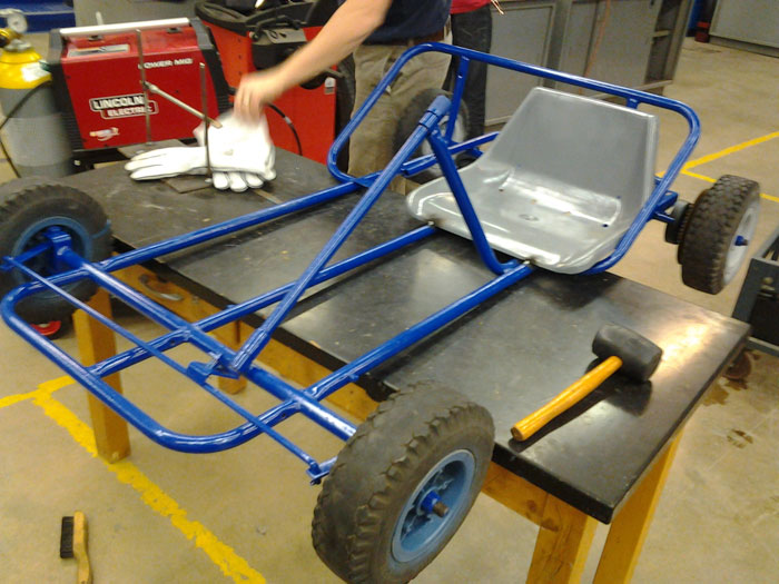 Skills USA Clubs Latest Project Is Go-Karts