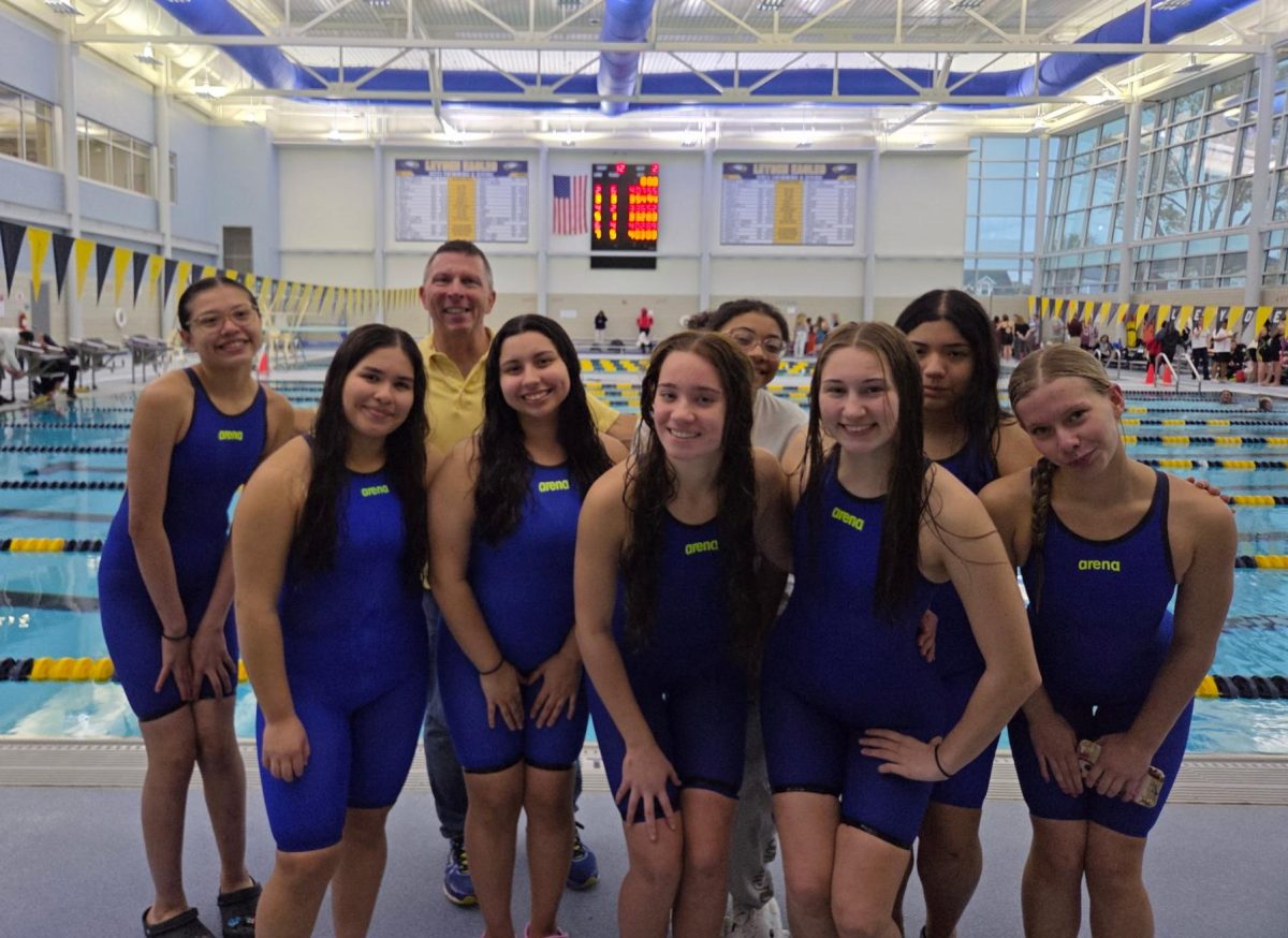Leydens Sectionals Girls Swim Team